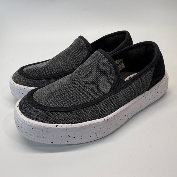 Hey Dude Shoes - Hey Dude Sunapee W Sport Mesh Slip Pull On Shoe 40241-001 Black Women 7